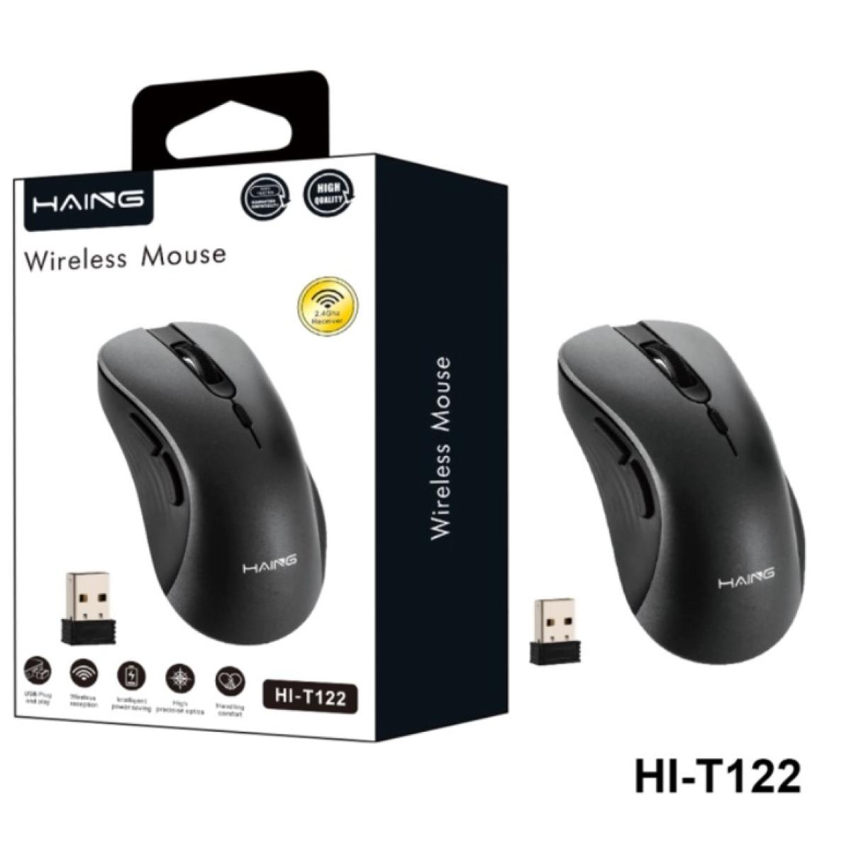 HAING HI-T122 2.4G Wireless Mouse with Type-C Connector HAING HI-T122 2.4G Wireless Mouse with Type-C Connector